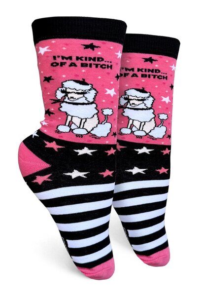 I'm Kind... Of A Bitch Women's Crew Socks