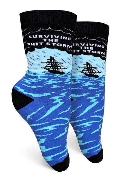 Surviving The Shit Storm Women's Crew Socks