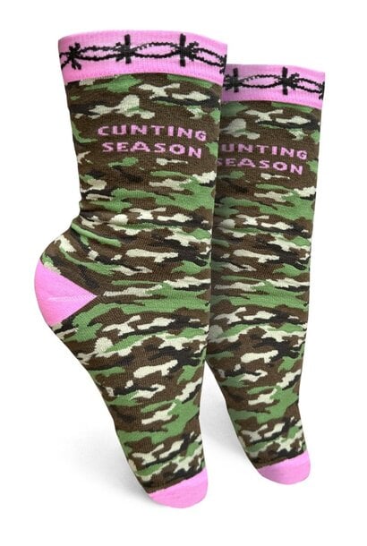 Cunting Season Women's Crew Socks