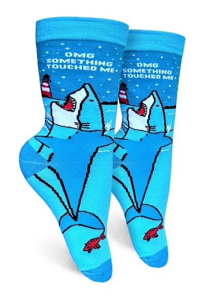 OMG Something Touched Me Women's Crew Socks