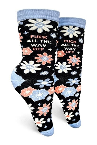 Fuck All The Way Off Women's Crew Socks