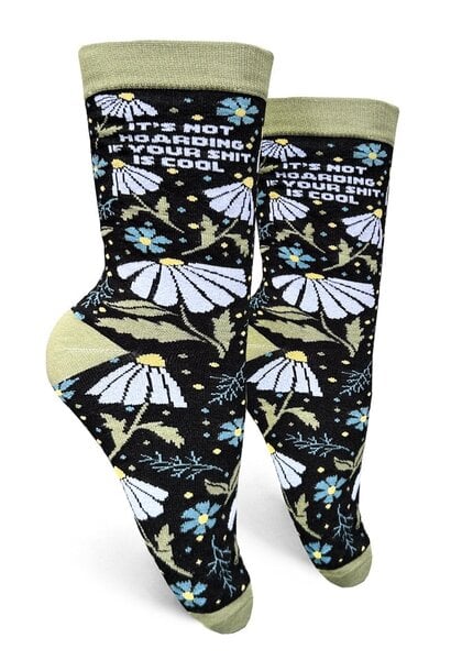 It's Not Hoarding If Your Shit Is Cool Women's Crew Socks