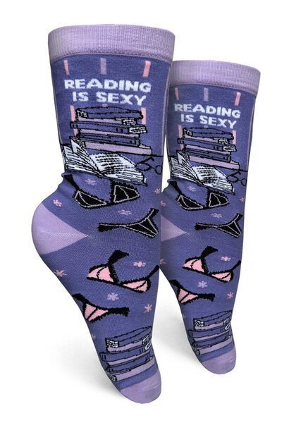 Reading is Sexy Women's Crew Socks