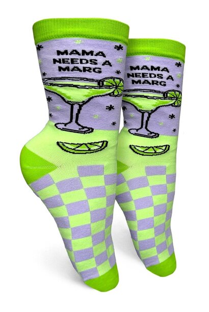 Mama Needs A Marg Women's Socks