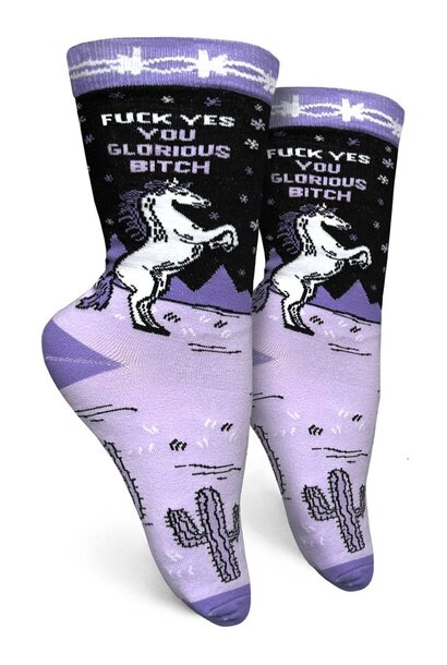 Fuck Yes Women's Socks
