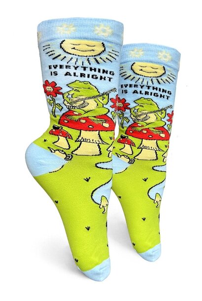 Everything Is Alright Women's Crew Socks