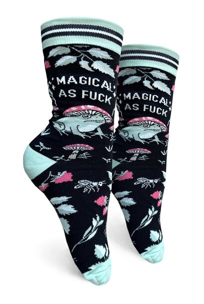 Magical As Fuck Women's Crew Socks