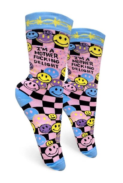 Mother Fucking Delight Women's Crew Socks