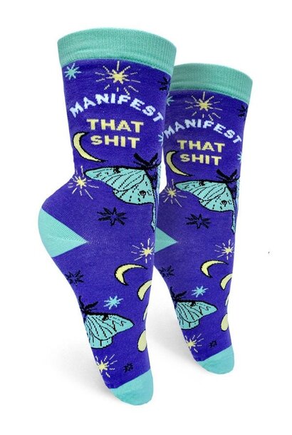 Manifest That Shit Women's Socks