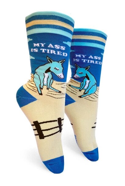 My Ass is Tired Women's Crew Socks
