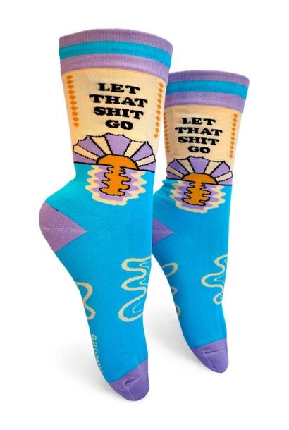 Let That Shit Go Women's Crew Socks