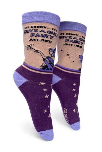 Give A Shit Fairy Women's Crew Socks