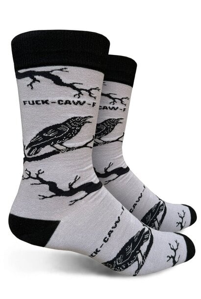 Fuck-Caw-F Men's Crew Socks