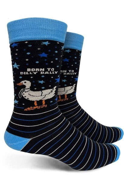 Born To Dilly Dally Men's Crew Socks