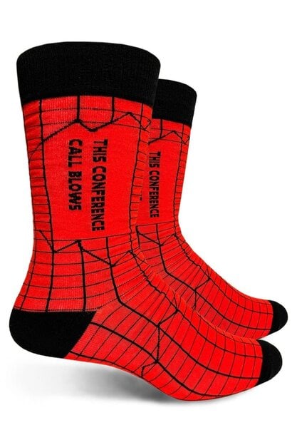 Conference Call Blows Men's Crew Socks