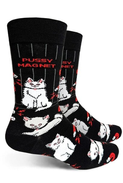 Pussy Magnet Men's Crew Socks
