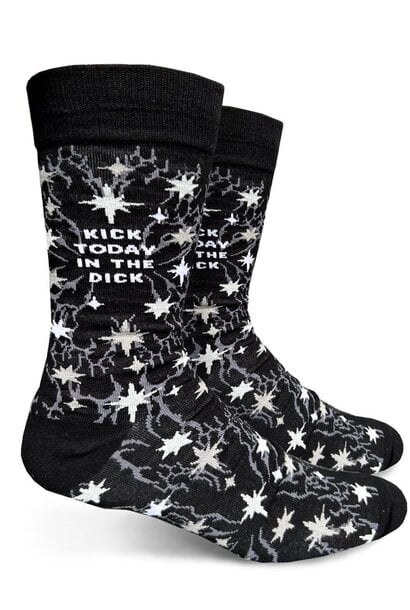 Kick Today In The Dick Men's Crew Socks