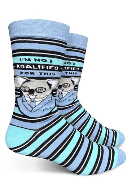 I'm Not Koalified For This Men's Crew Socks