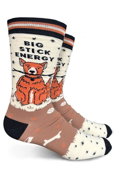 Big Stick Energy Men's Crew Socks