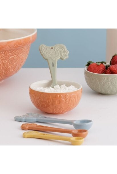 HOME TO ROOST Measuring Spoons - set of 4