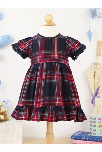 Tasha Plaid Baby Dress