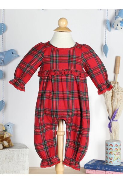 Fireside Check Baby Jumpsuit