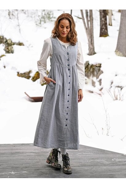 Portsmouth Stripe Pinafore Dress