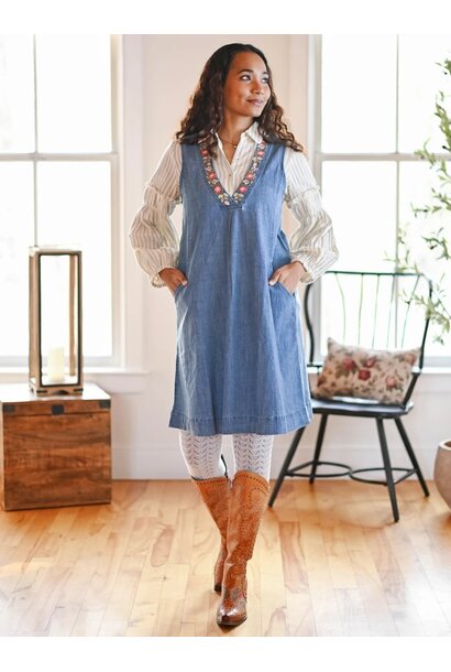 Molly Denim Jumper