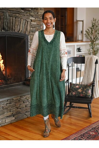 Angelica Pinafore Dress