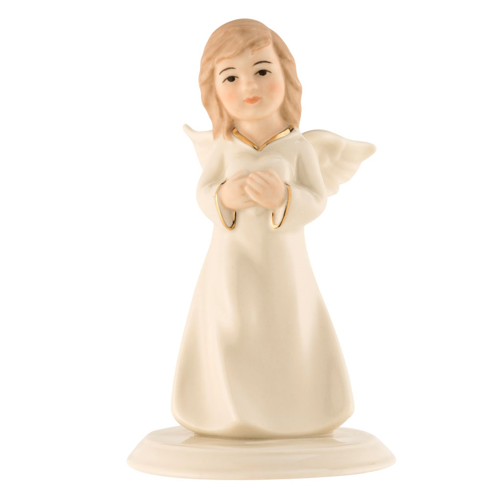 ANGELS BELLEEK LIVING MINI ANGEL of LOVE