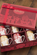 HOLIDAY AYNSLEY CHRISTMAS IN THE COUNTRY HAT BOX SET