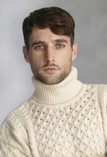 UNISEX IRISH ARAN CREW NECK SWEATER - Irish Crossroads