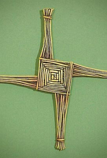 folklore.ie - St. Brigid's Crosses with Straw Bows, Co.