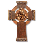 CROSSES TRINITY KNOT WALL CROSS