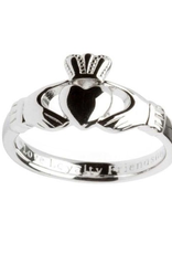RINGS CLEARANCE - SHANORE STERLING GENTS CLADDAGH RING - FINAL SALE