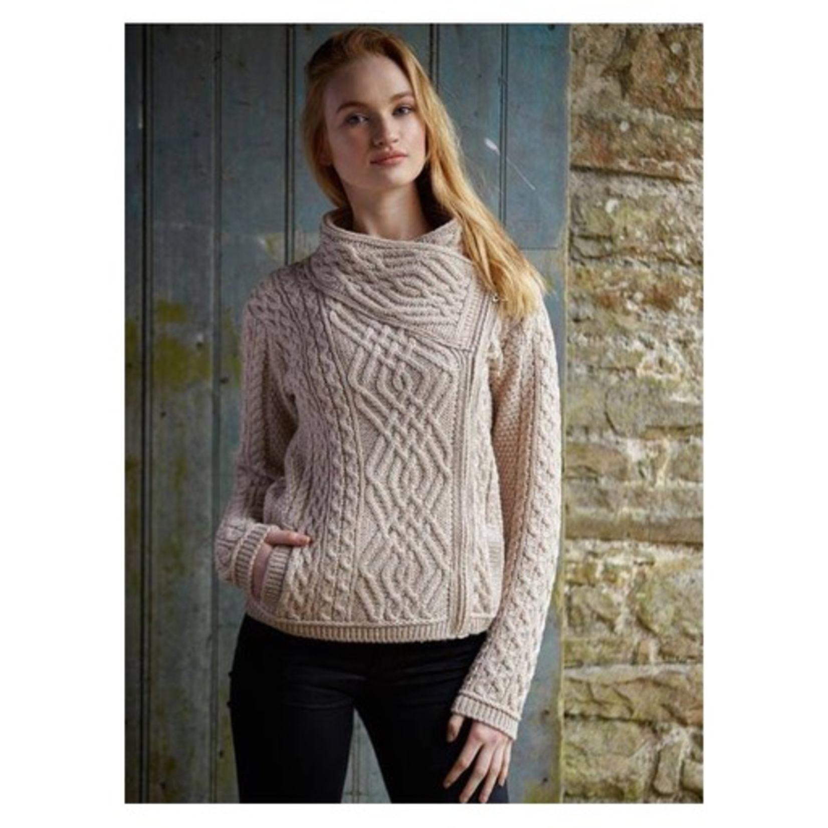 SWEATERS SHANNON SIDE ZIP CARDIGAN - Parsnip