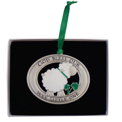 BABY ACCESSORIES IRISH WEE LITTLE ONE CRIB MEDAL