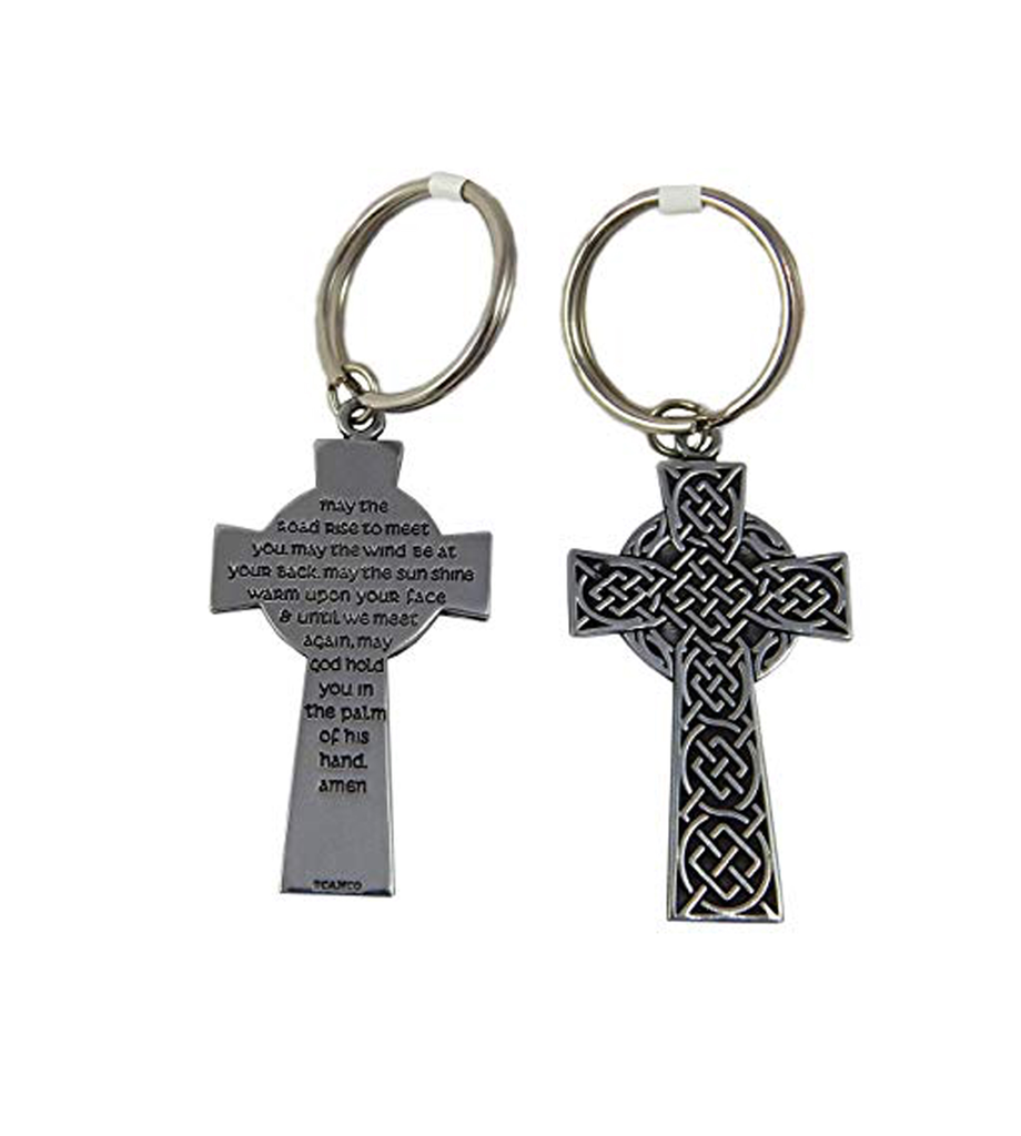KEYCHAINS/CAR/ETC “MAY THE ROAD RISE…” KEYCHAIN