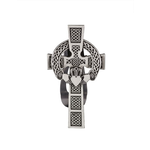 KEYCHAINS/CAR/ETC CELTIC CROSS CLADDAGH VISOR CLIP