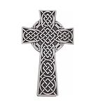 KEYCHAINS/CAR/ETC CELTIC CROSS w/ KNOTS VISOR CLIP