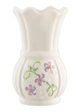 VASES & BOWLS BELLEEK IRISH FLAX MINI VASE - 4"