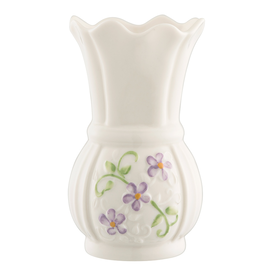 VASES & BOWLS BELLEEK IRISH FLAX MINI VASE - 4"