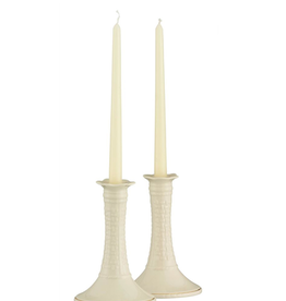 CANDLES & LIGHTING BELLEEK GALWAY WEAVE CANDLE STICKS