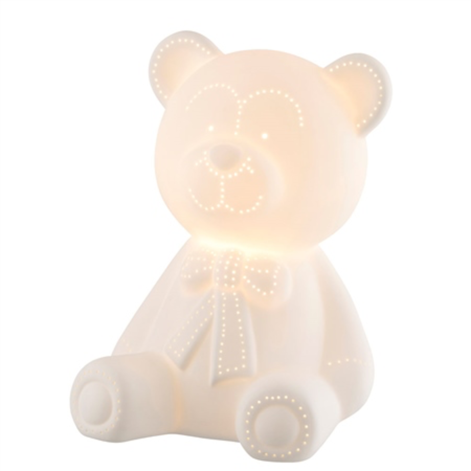 CANDLES & LIGHTING BELLEEK LIVING TEDDY BEAR LUMINAIRE