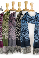 ACCESSORIES PASHMINA STYLE CELTIC KNOT SCARF - Frances