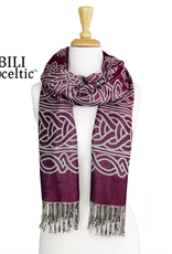 ACCESSORIES PASHMINA CELTIC KNOT SCARF - Frances