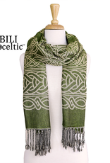 ACCESSORIES PASHMINA STYLE CELTIC KNOT SCARF - Frances