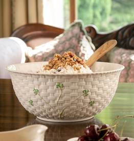 KITCHEN & ACCESSORIES BELLEEK CLASSIC SHAMROCK MIXING BOWL - 9.5in