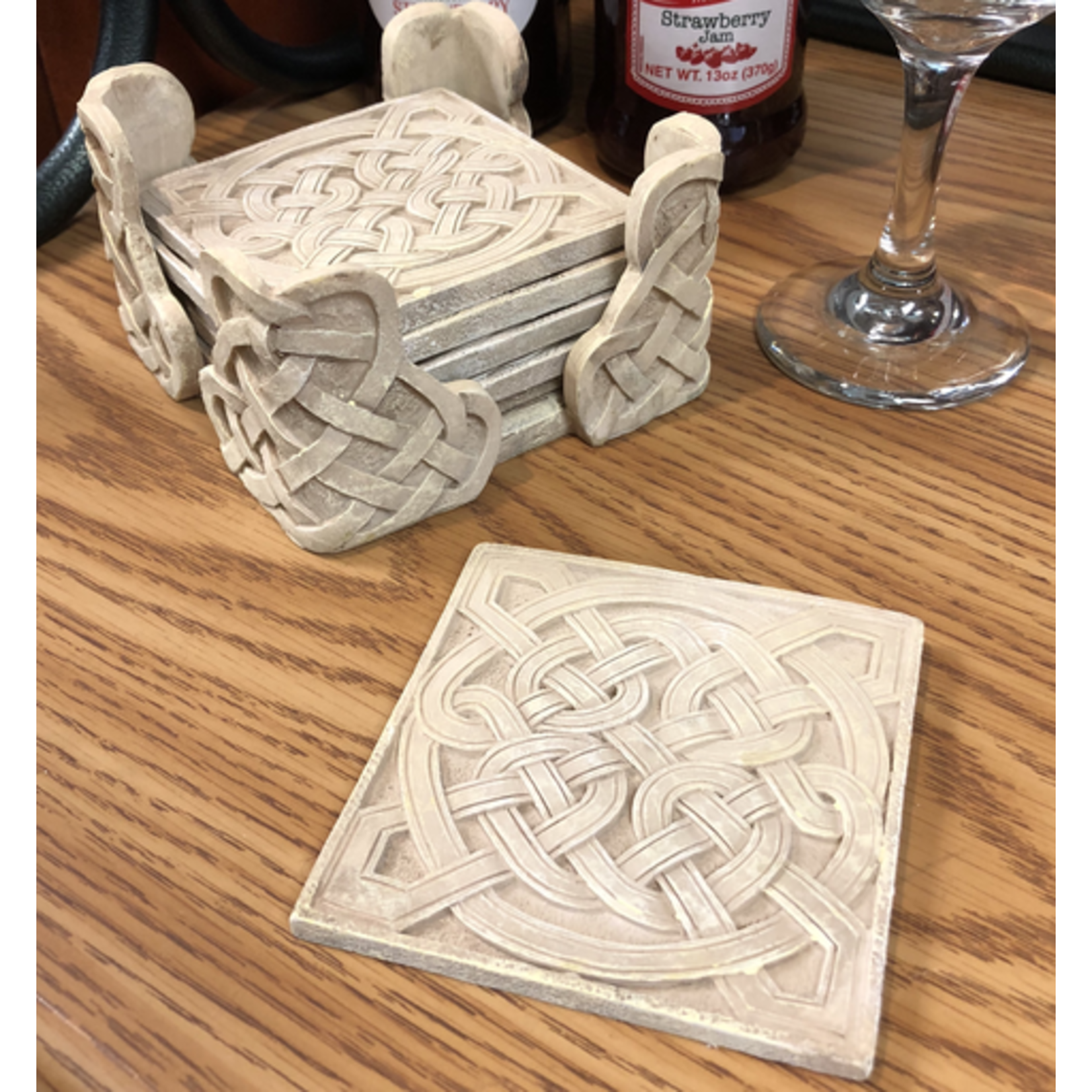 BAR CELTIC SQUARE COASTER SET