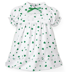 BABY CLOTHES SHAMROCK BABY DRESS